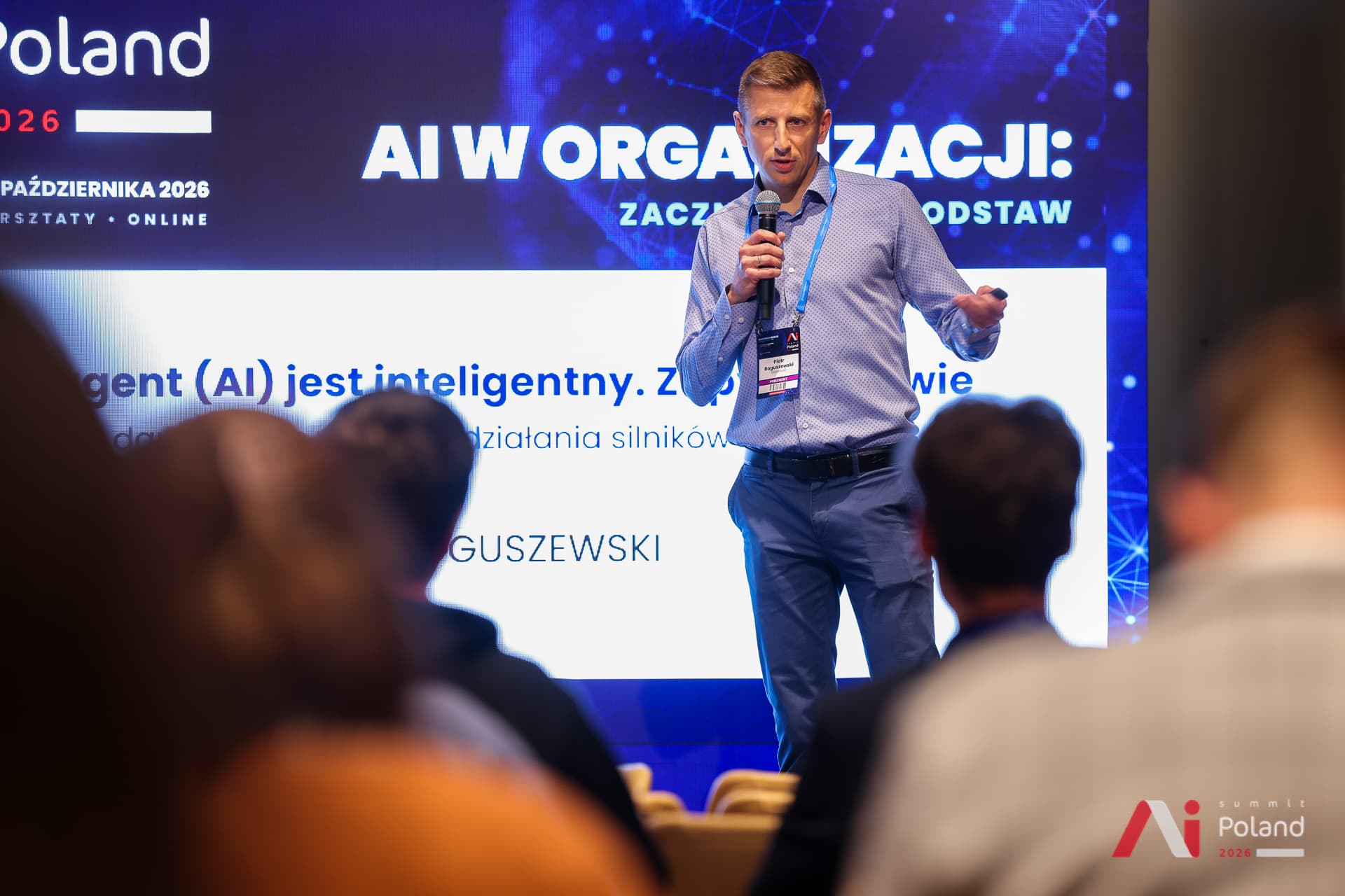 A presentation on data as the foundation of AI responses