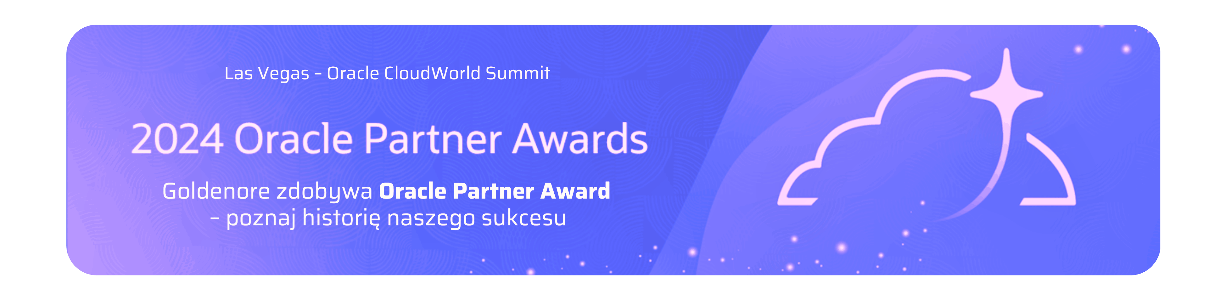 Oracle Partner Award Goldenore
